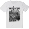 Famous Rock Shop Bon Scott Vic Park Gig B&cream Unisex T-Shirt