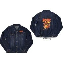 Famous Rock Shop ACDC About To Rock Unisex Denim Jacket