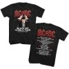 Famous Rock Shop ACDC Black Ice World Tour Unisex Tee