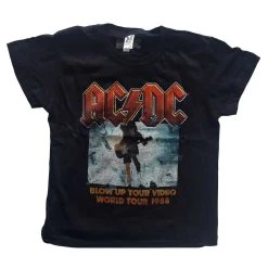 Famous Rock Shop ACDC Blow Up Your Video Kids T-Shirt