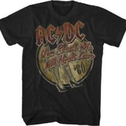 Famous Rock Shop AC/DC You Shook Me '80 Unisex Tee
