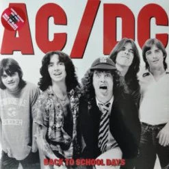 Famous Rock Shop Vinyl Records AC/DC Back To School Days Limited Ed. Red 2LP Vinyl RCV189LP