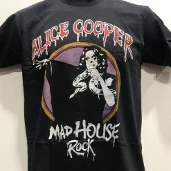 Music & Band Tees ALICE COOPER MAD HOUSE ROCK Unisex Tee