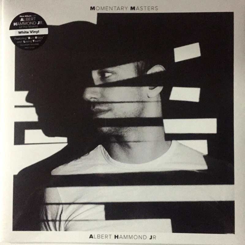 Famous Rock Shop Vinyl Records Albert Hammond Jr. 'Momentary Masters' White Vinyl LP