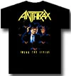 Famous Rock Shop Anthrax Among The Living Unisex Tee