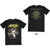 FRS Band T-Shirt Anthrax Spreading The Disease Track List Unisex T-Shirt -Famous Rock Shop AnthraxSpreadingTheDiseaseTrackListUnisexT Shirt 800x