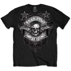 FRS Band T-Shirt Avenged Sevenfold Stars Flourish Unisex Tee