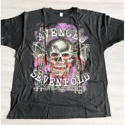 Music & Band Tees Avenged Sevenfold - Bloody Trellis T-Shirt Black
