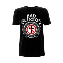 Music & Band Merch Bad Religion Badge Unisex Tee