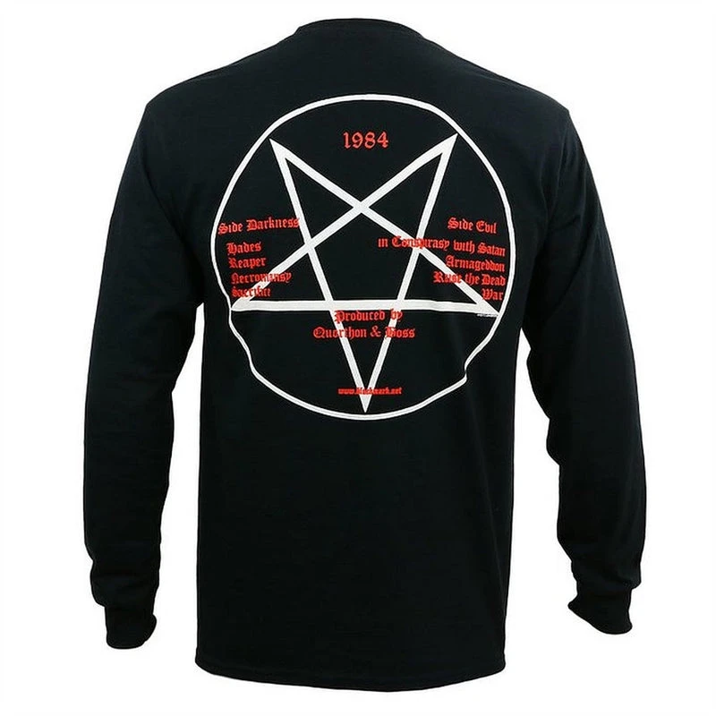 Band & Music Merchandise Long Sleeve Tee Bathory Goat Unisex Long Sleeve Tee 4 Band & Music Merchandise Long Sleeve Tee Bathory Goat Unisex Long Sleeve Tee - Image 2