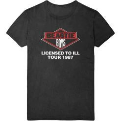 FRS Band T-Shirts Beastie Boys Licenced To Ill Tour 1987 Unisex T-Shirt