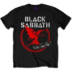 FRS Band T-Shirts Black Sabbath Archangel Never Say Die Unisex T-Shirt