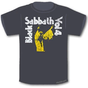 Music & Band Tees Black Sabbath - VOL. 4 Unisex Tee Grey