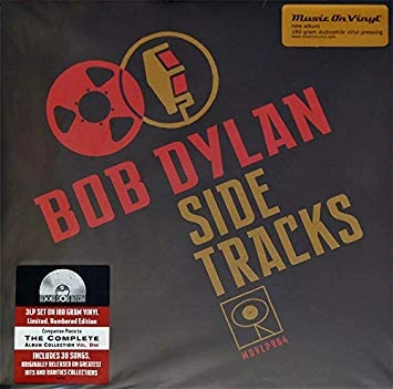 Famous Rock Shop Vinyl Records Bob Dylan Side Tracks 3LP Set On 180 Gram Vinyl Limited Numbered Edition