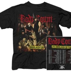 Music & Band Tees Body Count - Manslaughter Unisex Tee T-Shirt