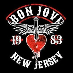 Famous Rock Shop Bon Jovi New Jersey 83 Unisex T-Shirt -Famous Rock Shop BonJoviNewJersey83UnisexT Shirt. 800x