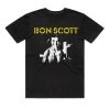 Famous Rock Shop Bon Scott Studio Pic Unisex Tee