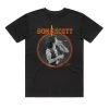 Famous Rock Shop Bon Scott Vic Park Circle Unisex Tee