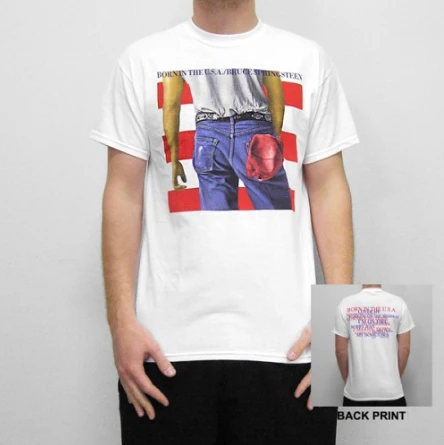 Famous Rock Shop Bruce Springsteen T-Shirt Born In The USA