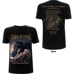 Famous Rock Shop Cradle Of Filth Dark Horses Unisex T-Shirt