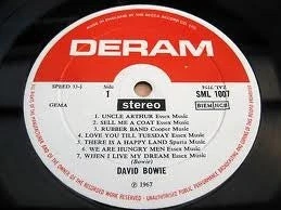 Famous Rock Shop Vinyl Records DAVID BOWIE David Bowie Vinyl LP - Image 2