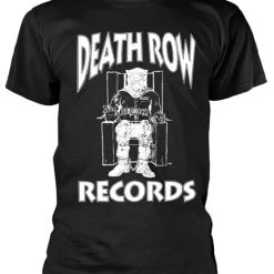 Famous Rock Shop Death Row Records Logo Unisex T-Shirt