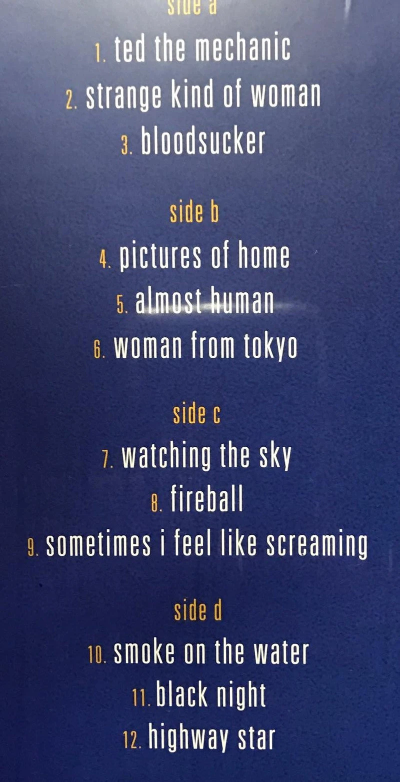 Famous Rock Shop Vinyl Records Deep Purple – Total Abandon - Australia '99 Vinyl LP 5 Famous Rock Shop Vinyl Records Deep Purple – Total Abandon - Australia '99 Vinyl LP - Image 3