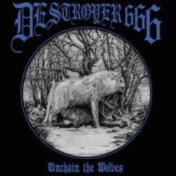 Famous Rock Shop Destroyer 666 Unchain The Wolves Blue Vinyl LP