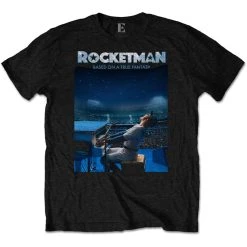 Famous Rock Shop Elton John Rocketman Starry Night Unisex T-Shirt