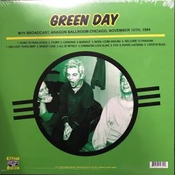 Famous Rock Shop Vinyl Records Green Day ‎– MTV Broadcast, Aragon Ballroom Chicago, November 10th, 1994 Vinyl LP -Famous Rock Shop FullSizeR 2 800x