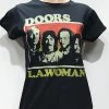 Famous Rock Shop The Doors Women's L.A Woman T Shirt Black
