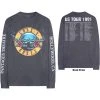 Famous Rock Shop GUNS N' ROSES HOLLYWOOD TOUR UNISEX LONG SLEEVED T-SHIRT