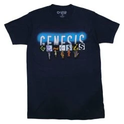 Famous Rock Shop Genesis Genesis Band Unisex Tee