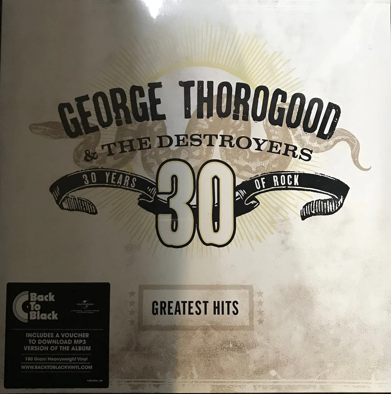 Famous Rock Shop Vinyl Records George Thorogood Greatest Hits 30 Years Of Rock 2LP Vinyl