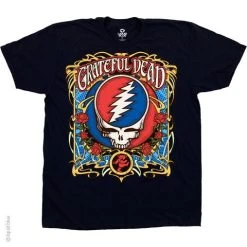 Famous Rock Shop Grateful Dead Steal Your Roses Unisex Tee