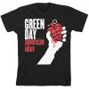 Music & Band Tees Green Day American Idiot T-Shirt Black
