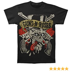 Famous Rock Shop Guns N Roses Tongue Skull Unisex Tee -Famous Rock Shop GunsnRosesTongueSkullUnisexTee 800x