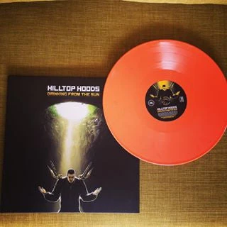 Famous Rock Shop Vinyl Records Hilltop Hoods Drinking From The Sun Limited Edition Halloween Orange Vinyl LP
