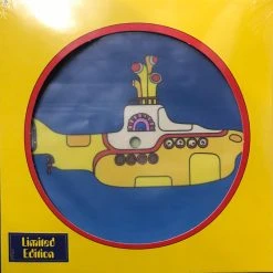 Famous Rock Shop Vinyl Records The Beatles Yellow Submarine B/W Eleanor Rigby Limited Edition Picture 7inch Vinyl