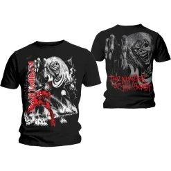 Famous Rock Shop Iron Maiden Number Of The Beast Jumbo Unisex Tee
