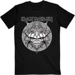 Famous Rock Shop Iron Maiden Senjutsu Graphic White Unisex Tee
