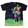 Famous Rock Shops JIMI HENDRIX JIMI SHROOMS TIE-DYE UNISEX T-SHIRT