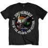 Famous Rock Shop Jimi Hendrix Unisex Tee Atlanta Pop Festival 1970