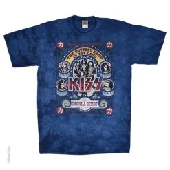 Famous Rock Shop KISS COBO HALL TIE-DYE UNISEX T-SHIRT