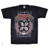 Famous Rock Shop KISS ROCK AND ROLL OVER TIE-DYE UNISEX T-SHIRT