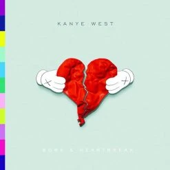 Famous Rock Shop Vinyl Records Kanye West - 808s & Heartbreak - Deluxe Collector's Set Gatefold Vinyl LP 1 -Famous Rock Shop Kanye West 808s and heartbreak deluxe collector s set gatefold 2LP vinyl CD Double sided poster lyric sheet. B0012198 01 Famous Rock Shop Newcastle. 4 800x