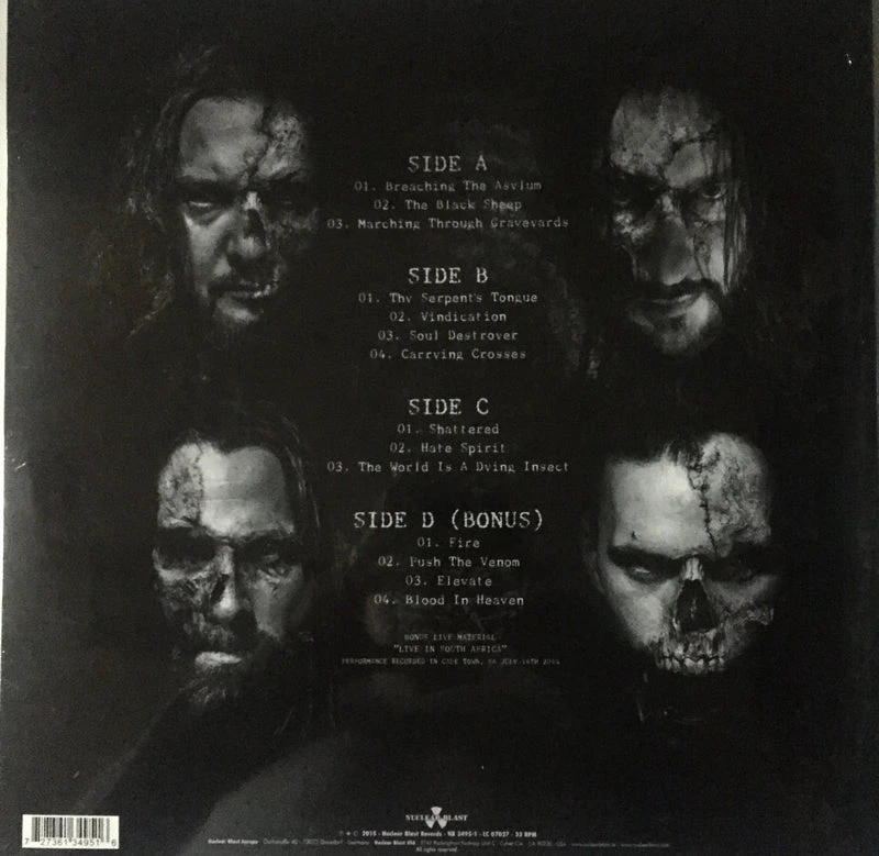 Famous Rock Shop Vinyl Records Kataklysm 'Of Ghosts And Gods' Black Vinyl LP - Image 2