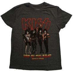 FRS Band T-Shirts Kiss End Of The Road Tour Unisex T-Shirt