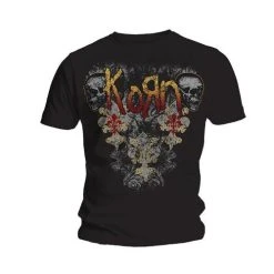 Music & Band Tees Korn Skulldelis Unisex Tee T-Shirt.