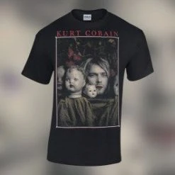 Famous Rock Shop Kurt Cobain Unisex Tee Black